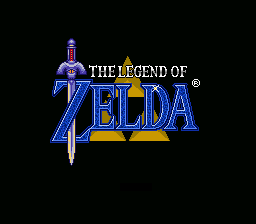 Zelda 3 - Goddess of Wisdom Title Screen
